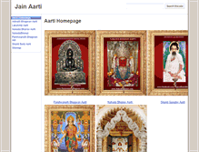 Tablet Screenshot of aarti.nakodabhairav.com